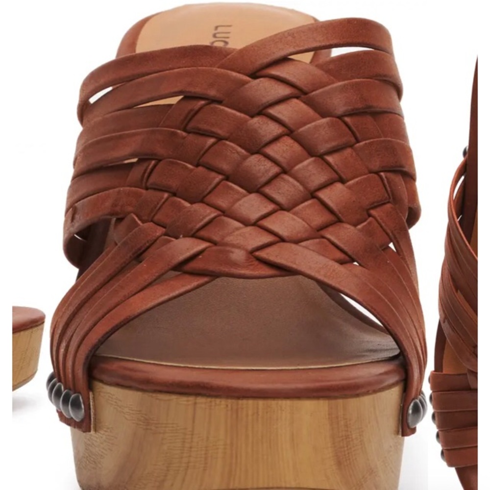Lucky Brand Tellimi Platform Sandal - Picture 4 of 7